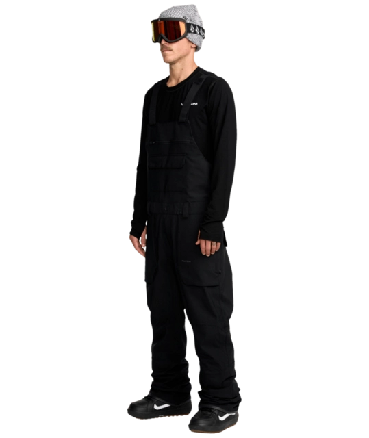 Volcom Roan Bib Overall Black - L 
