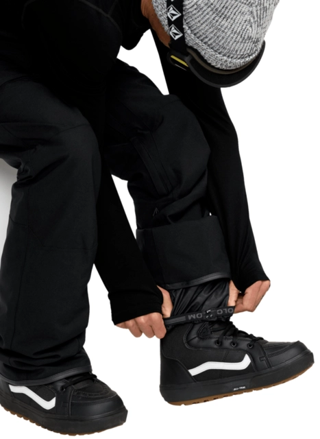 Volcom Roan Bib Overall Black - L 