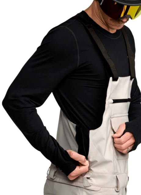 Volcom Roan Bib Overall Stone - L 