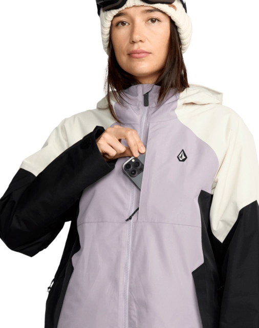 Volcom Agate Ins Jacket Lavender Aura - L 