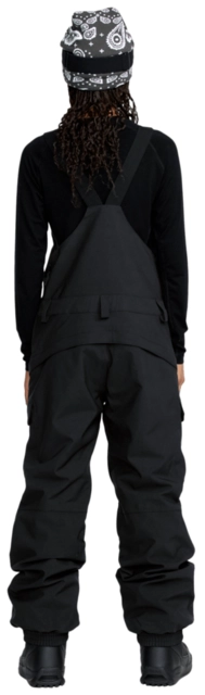 Volcom Creston 3D Stretch Bib Overall Black - L 