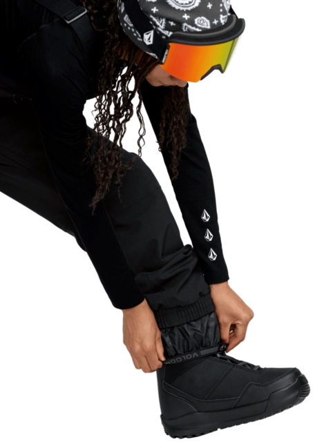 Volcom Creston 3D Stretch Bib Overall Black - L 