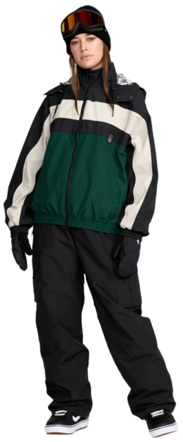 Volcom DLM Jacket Black Green - L 