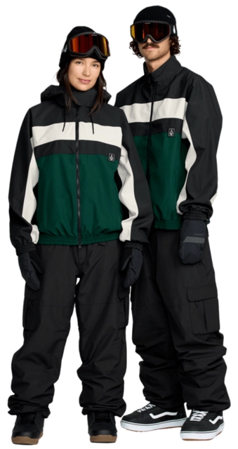 Volcom DLM Jacket Black Green - L 