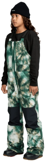 Volcom Barkley Ins Bib Overall Green - XL/14år 