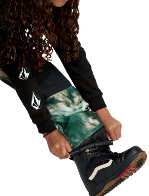 Volcom Barkley Ins Bib Overall Green - XL/14år 