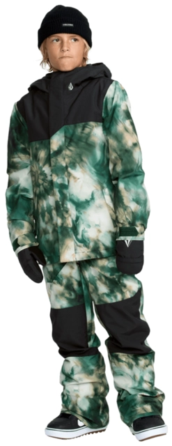 Volcom Barkley Ins Bib Overall Green - XL/14år 