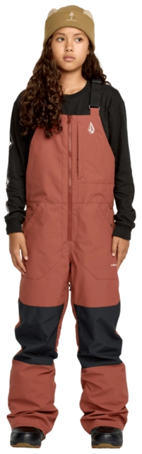 Volcom Barkley Ins Bib Overall Henna - XL/14år 