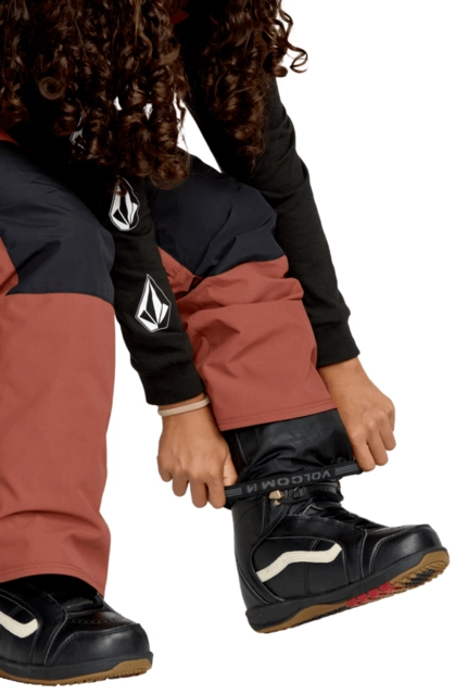 Volcom Barkley Ins Bib Overall Henna - XL/14år 