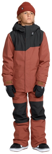 Volcom Barkley Ins Bib Overall Henna - XL/14år 