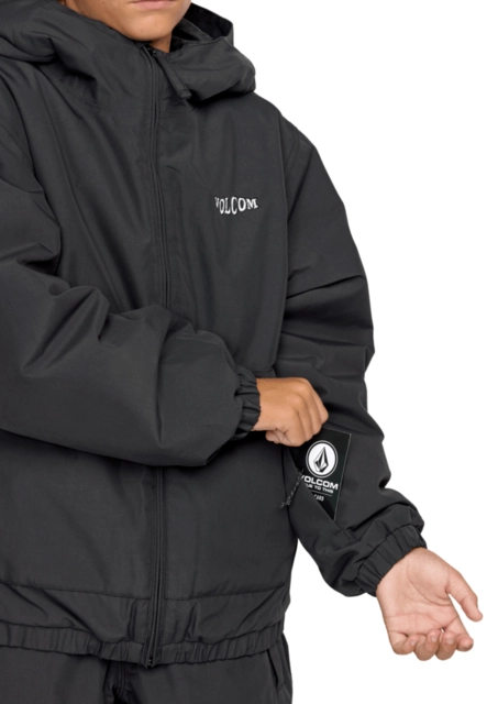 Volcom Chaos FullZip Jacket Black - L/12år 