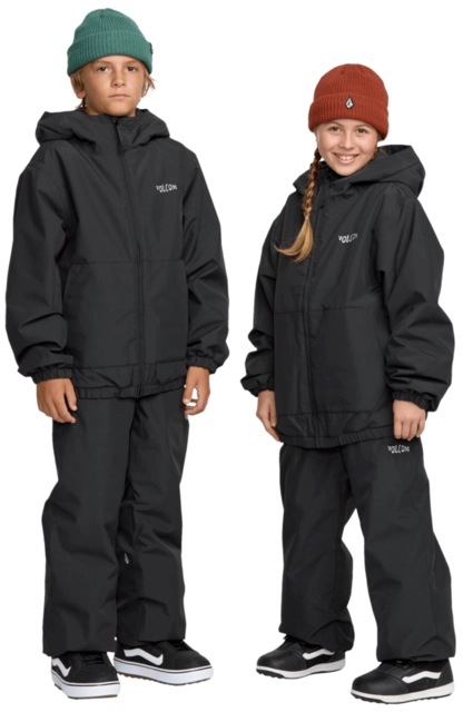 Volcom Chaos Ins Pant Black - L/12år 