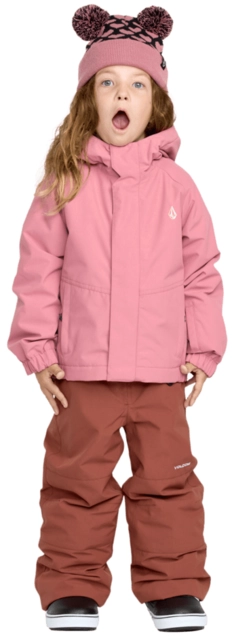Volcom Little Flurry Ins Jacket Mesa Rose - 2år 