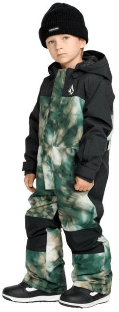 Volcom Little Flurry One Piece Green - 4år 