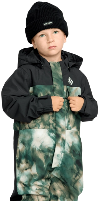 Volcom Little Flurry One Piece Green - 4år 