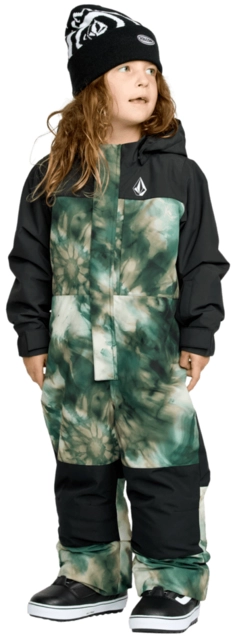 Volcom Little Flurry One Piece Green - 4år 