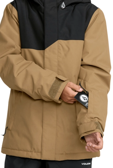 Volcom Stone.91 Ins Jacket Bronze - S/8år 