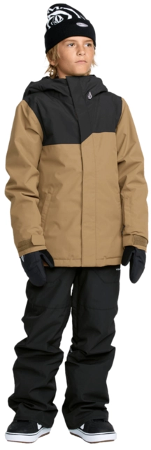 Volcom Stone.91 Ins Jacket Bronze - S/8år 