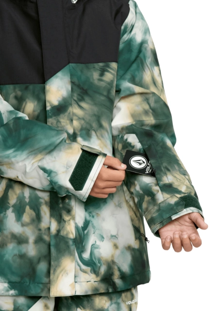 Volcom Stone.91 Ins Jacket Green - XL/14år 