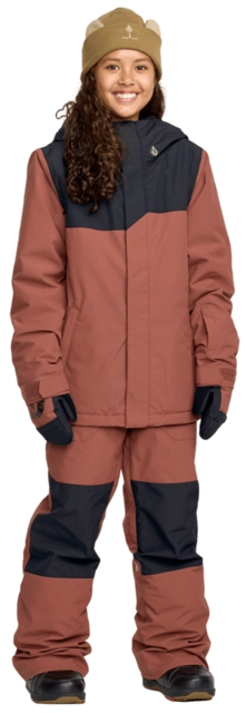 Volcom Stone.91 Ins Jacket Henna - S/8år 