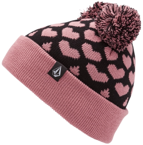 Volcom Stone Pom Beanie Black