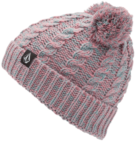 Volcom Stone Pom Beanie Mesa Rose