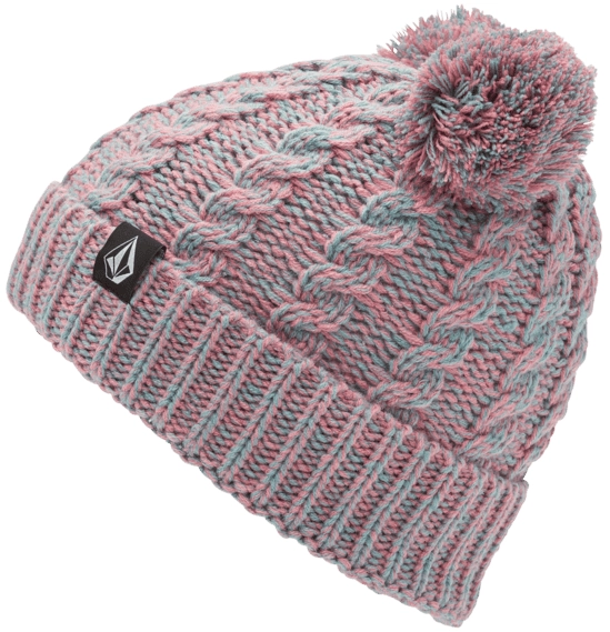 Volcom Stone Pom Beanie Mesa Rose 