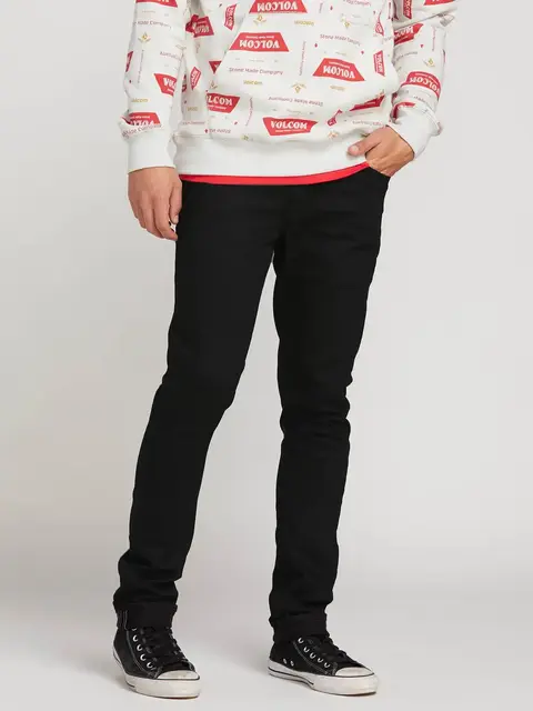 Volcom 2X4 Denim Black On Black-26/30 