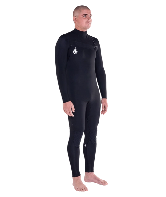 Volcom 4/3mm Chest Zip Fullsuit Black - S 
