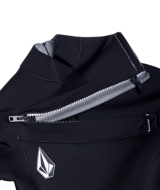 Volcom 4/3mm Chest Zip Fullsuit Black - S 