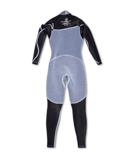 Volcom 4/3mm Chest Zip Fullsuit Black - S 