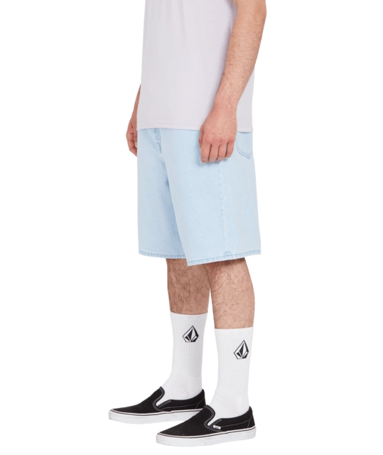 Volcom Billow Denim Short Light Blue - 30 