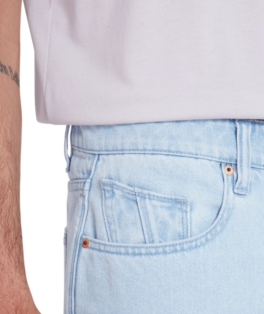 Volcom Billow Denim Short Light Blue - 30 