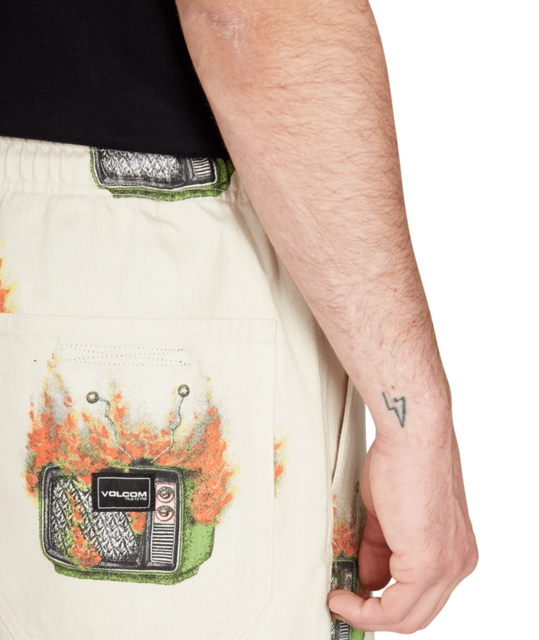 Volcom FA J Hager EW Pant Whitecap Grey - XL 