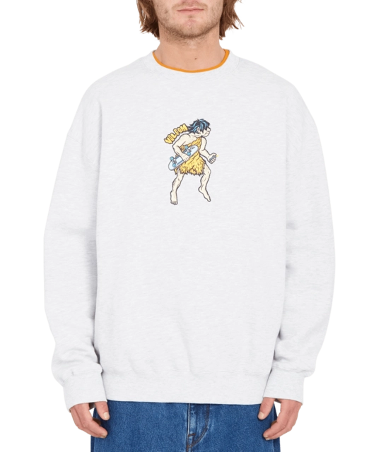 Volcom FA Todd Bratrud Crew Heather Grey - S 