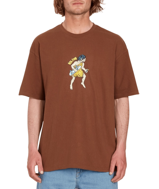 Volcom FA Todd Bratrud LSE SS Tee 2 Burro Brown - S 