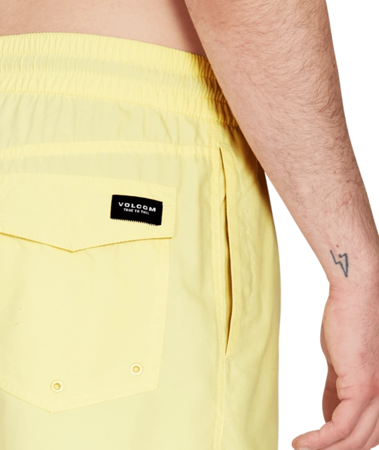 Volcom Lido Solid Trunk 16 Dawn Yellow - M 