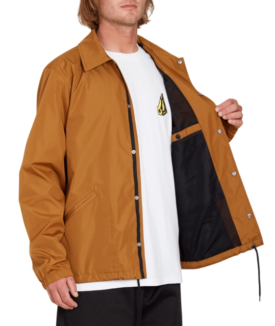 Volcom Skate Vitals Coach Jacket Rubber - L 