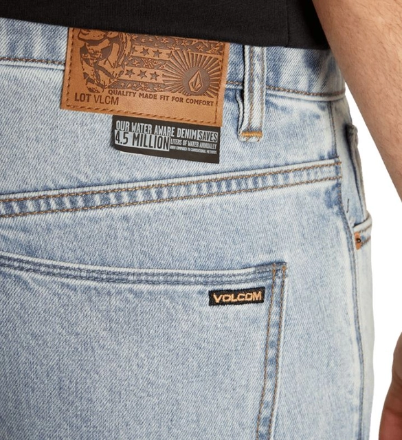 Volcom Solver Denim Heavy Worn Faded - 28/30 