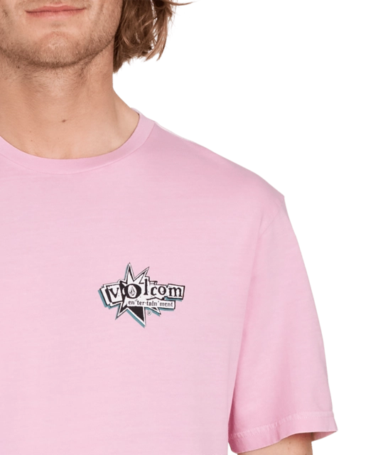Volcom V Ent LP SS Tee Reef Pink - S 