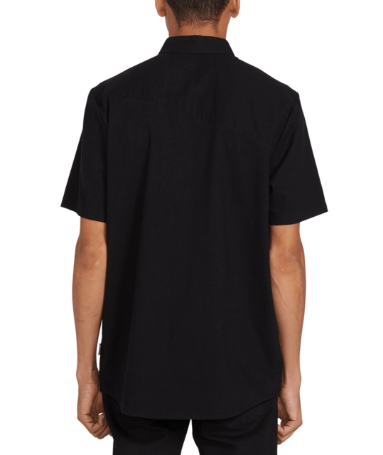 Volcom Everett Oxford SS New Black - S 