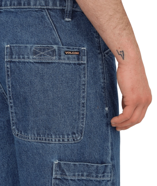 Volcom Kraftsman Denim Indigo Ridge Wash - 30 