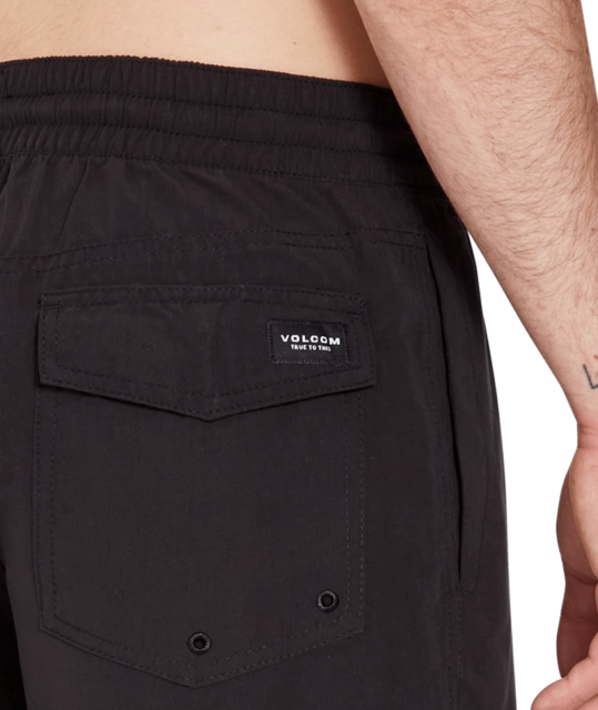 Volcom Lido Solid Trunk 16 Black - S 