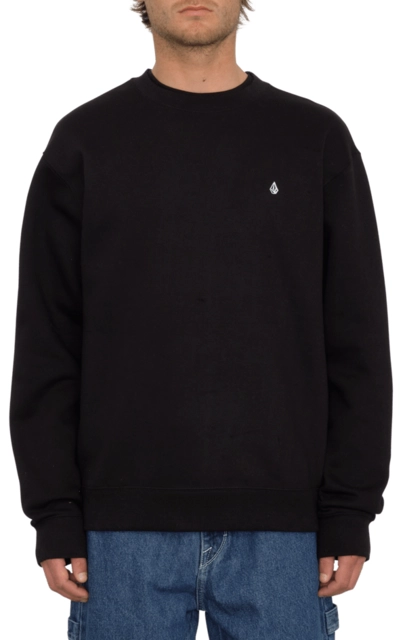 Volcom Single Stone Crew Black - S 