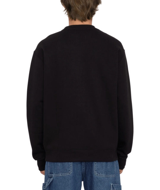 Volcom Single Stone Crew Black - S 