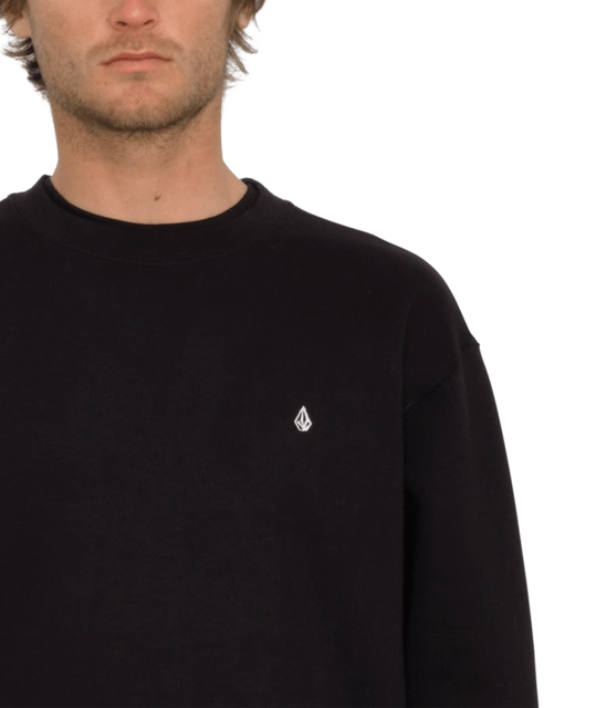 Volcom Single Stone Crew Black - S 