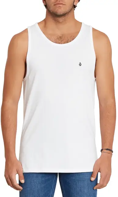 Volcom Stone Blanks BSC Tanktop White - S 