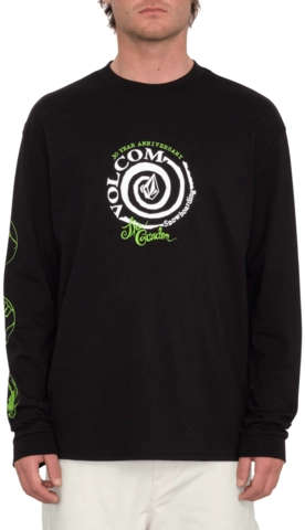 Volcom V Ent The Garden BSC LS Tee Black