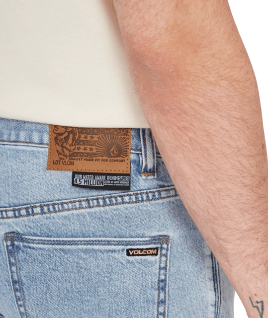 Volcom Vorta Denim Heavy Worn Faded - 34/32 