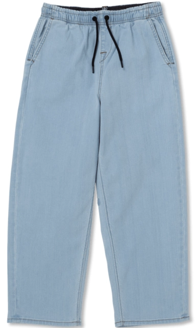 Volcom Outer Spaced EW Denim Allover Stone Light - XL/14år 